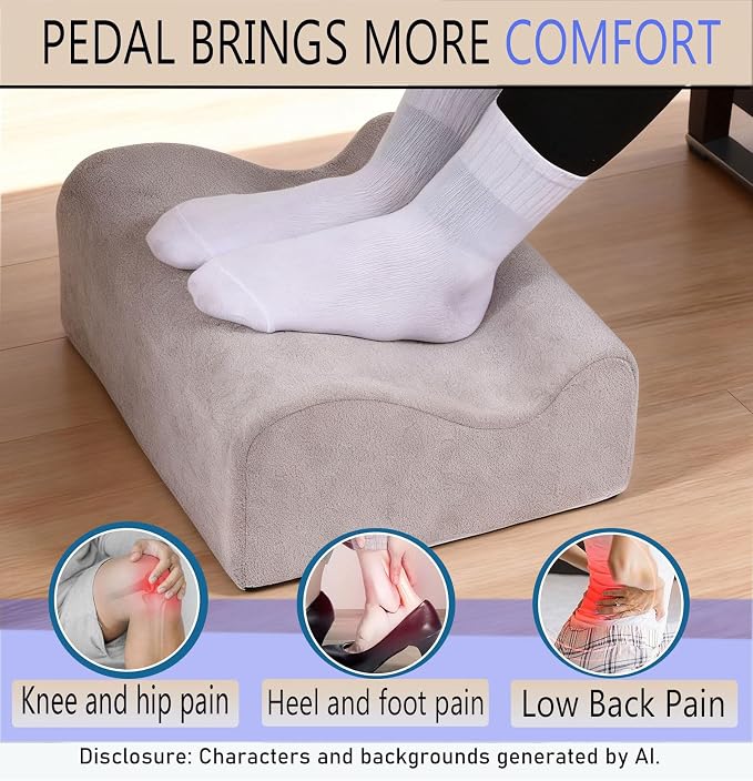 Work Foot Rest Under Desk, Comfort Foot Rest - Image 4