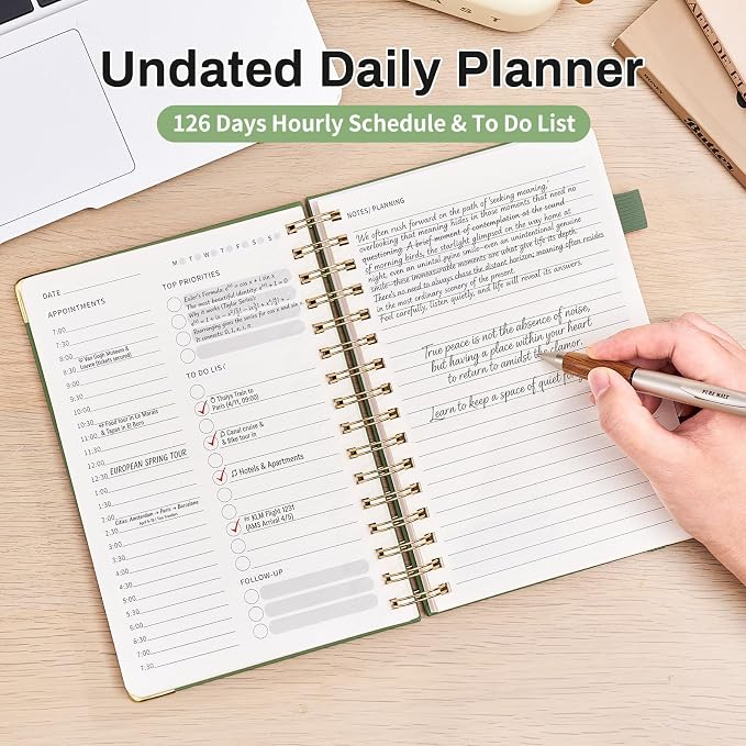 Ovesmusl Undated Daily Planner - Image 2