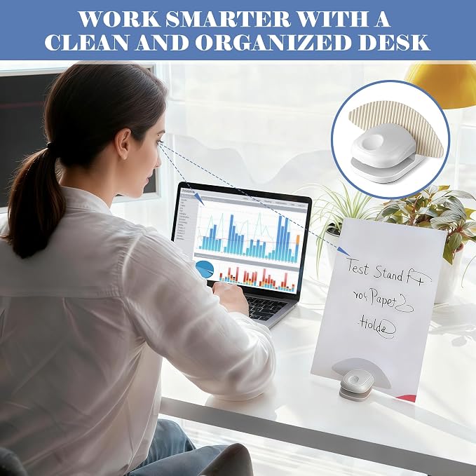 3 Pcs Paper Holder Stand for Typing – Non-Slip Desktop Document Holder - Image 4