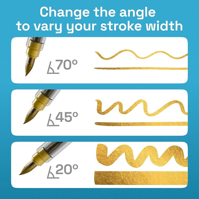ARTISTRO 2 Gold Acrylic Paint Markers - Image 4