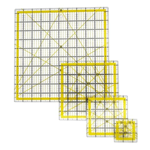 Quilting Rulers Sewing Ruler, Acrylic Quilting Ruler Templates, Precision by Unknown