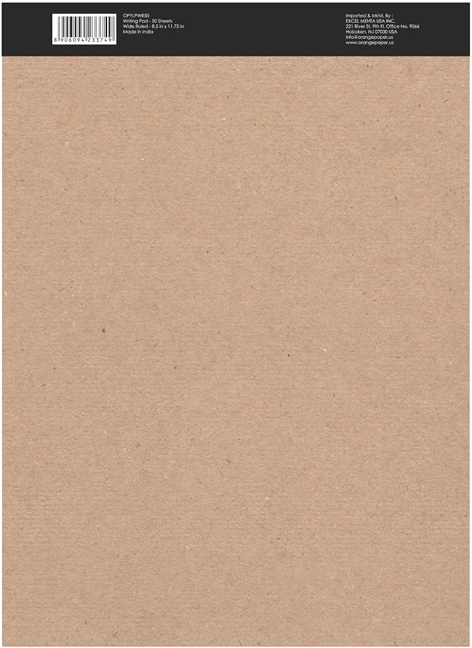 Legal Pads – 8.5” x 11”, Perforated, 50 Sheets per Pad – Pack of 6, Smooth - Image 6