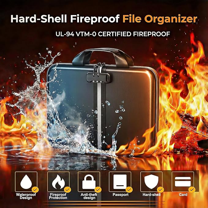 Fireproof Document Organizer - Image 2