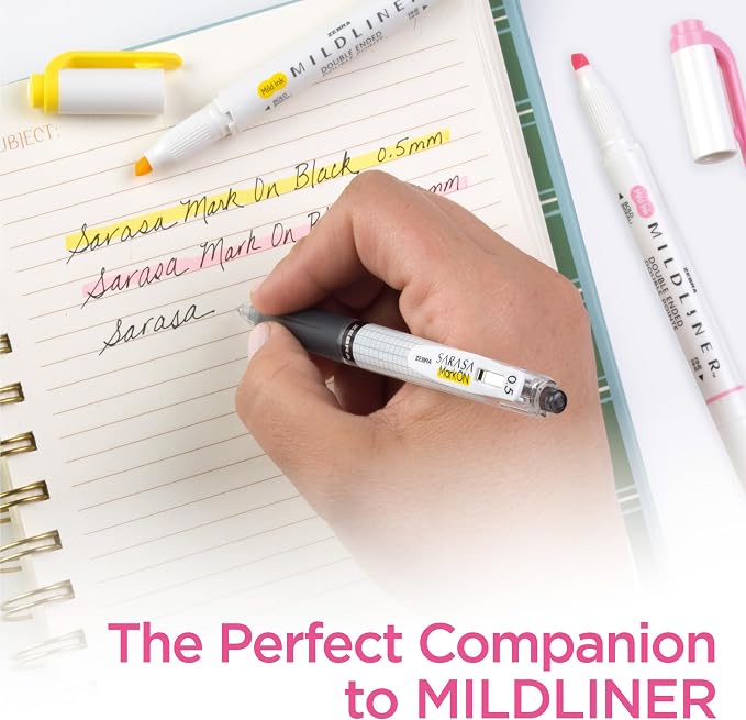 Zebra Pen Creative Notetaking Set 12-Pack, Includes 6 Highlighters, 5 CLiCKART - Image 8
