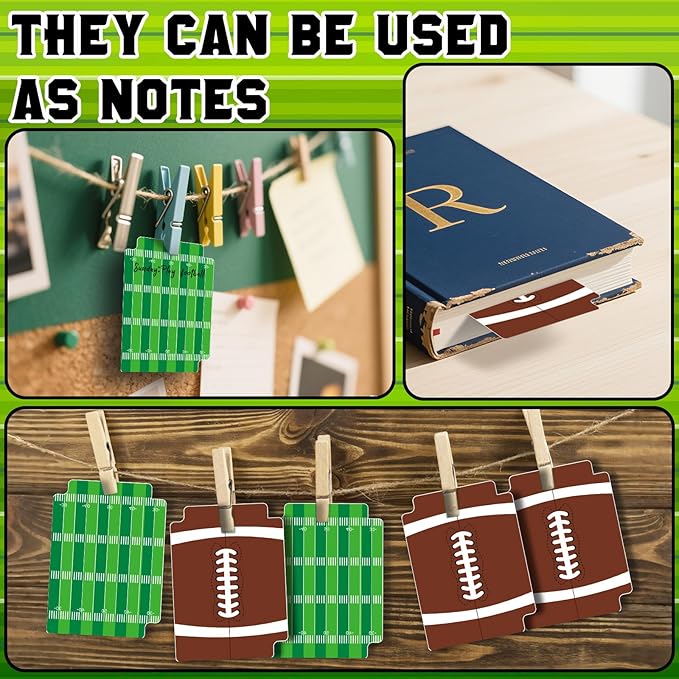 50pcs Football Card Dividers Plastic Index Card Storage Dividers with Tabs Card Separators for Sports Game Football Card Collection-DeskLoop Office