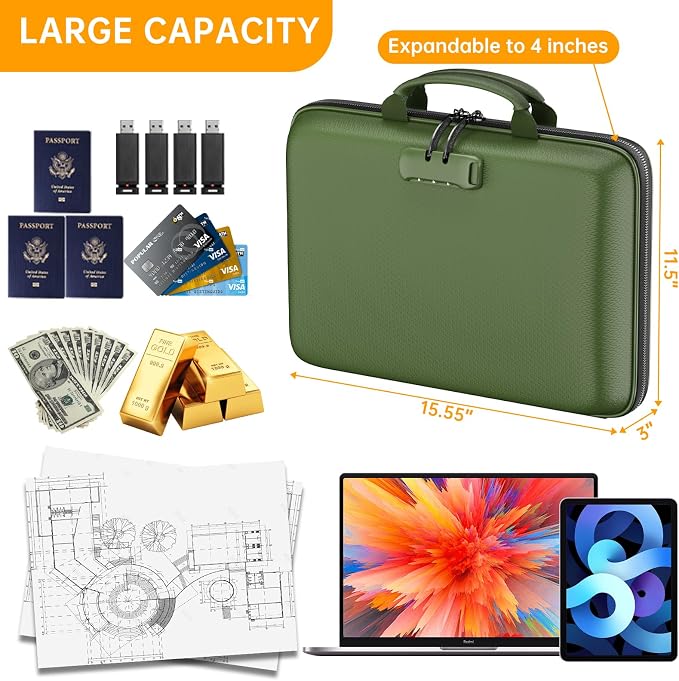 DocSafe Fireproof File Organizer - Image 4