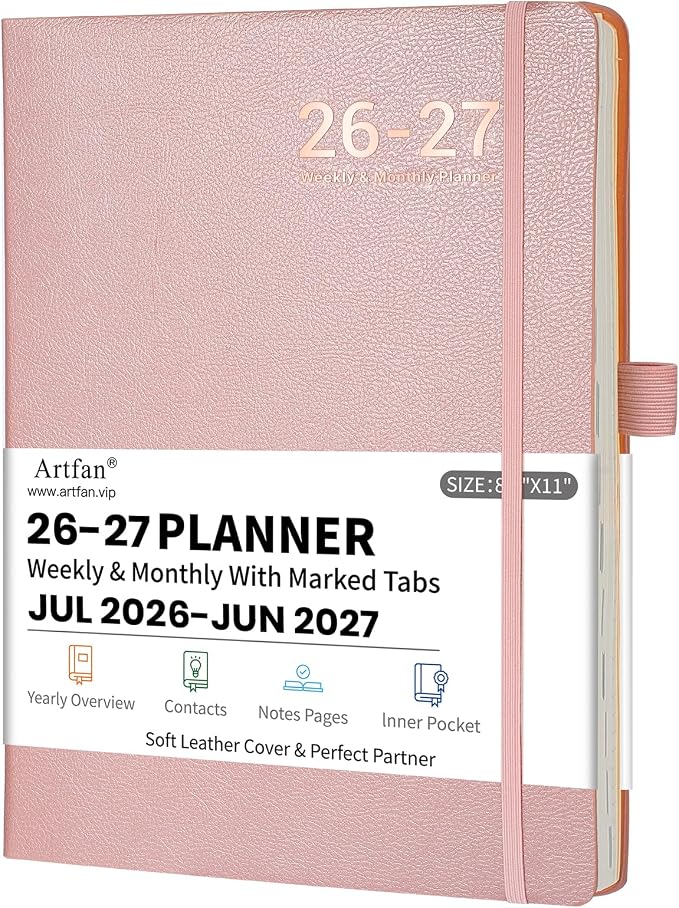 Planner 2026-2027 by Artfan