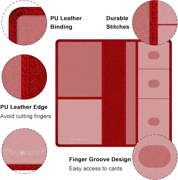 Wisdompro Car Document Holder Organiser, PU Leather Vehicle Insurance and - Image 3
