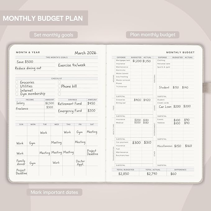 And Per Se Budget Planner, Budget Book - Image 3