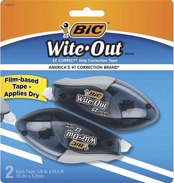 BIC Wite-Out EZ Correct Grip Correction Tape - Image 2