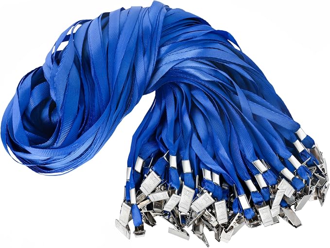 LOCONHA 100 Pack Blue lanyards Lanyards by LOCONHA
