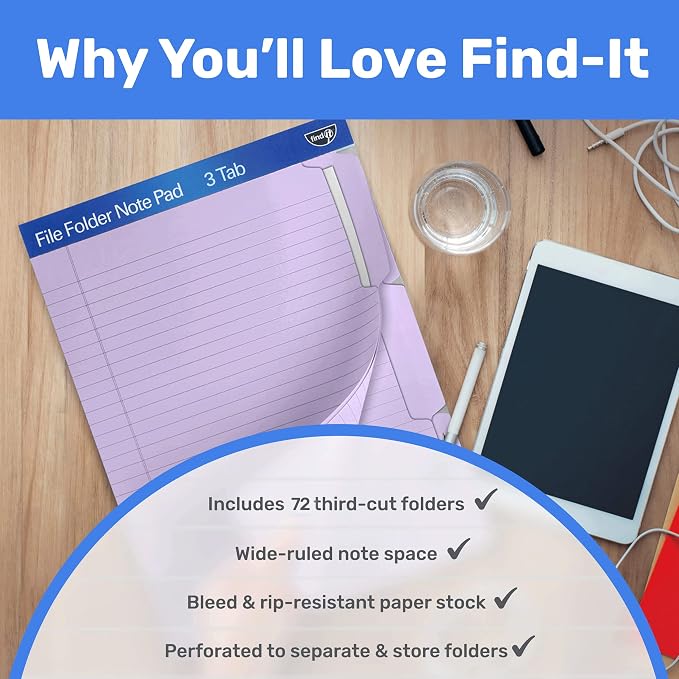 Find It File Folder Notepad - Image 6