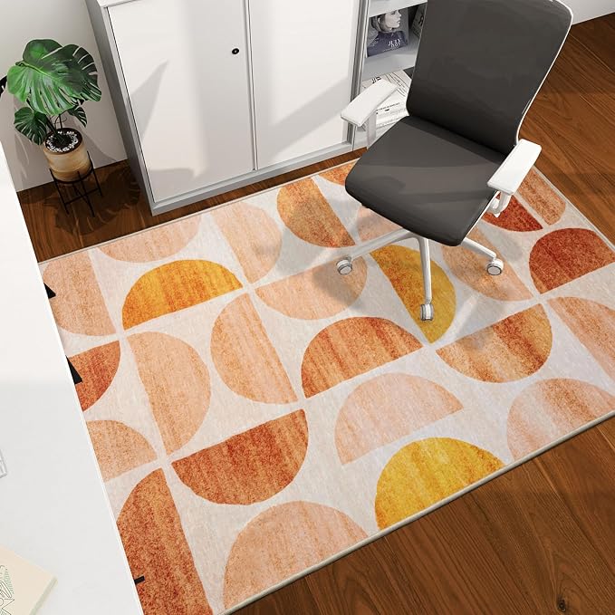 Office Chair Mat for Hardwood Floor, Machine Wash by CHAKME