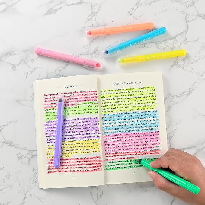konket- Bible Highlighters No Bleed, Gel Highlighters, Bible Markers - Image 3