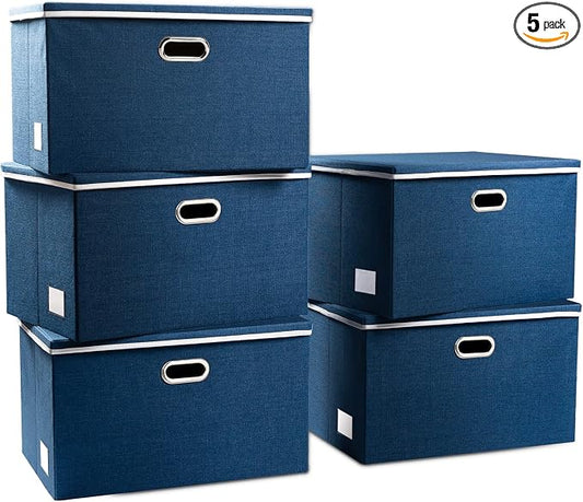 PRANDOM Extra Large Collapsible Storage Bins by Prandom