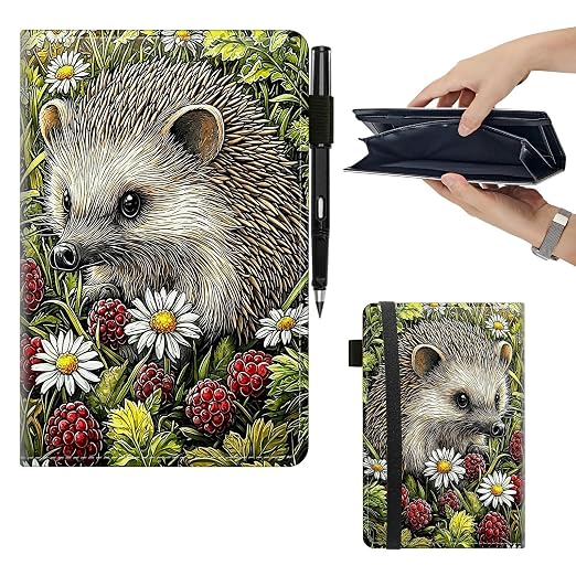 Hedgehog Daisy Large Server Book by Unknown