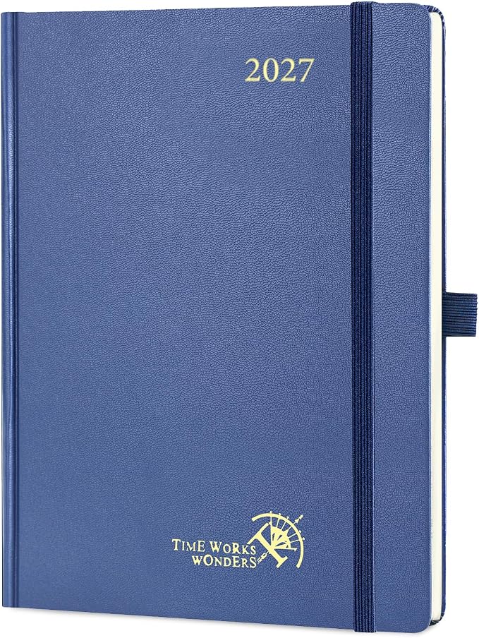 POPRUN 2027 Planner Weekly and Monthly, 6.5" x 8.75" Calendar, Jan 2027- Dec by POPRUN