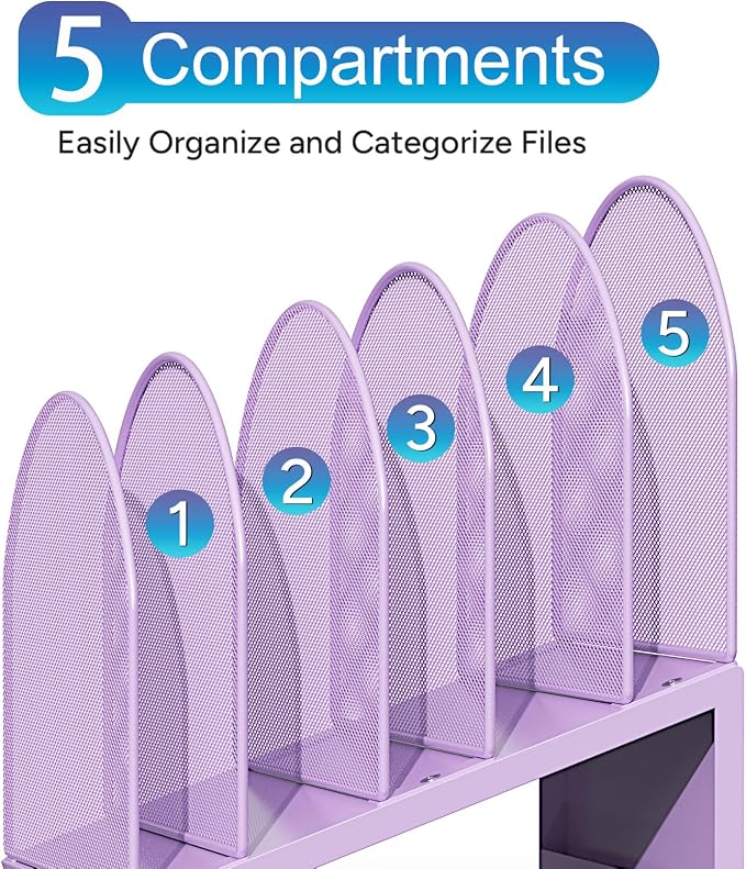 gianotter Desktop File Organizer, Desk Organizer - Image 6