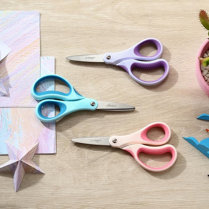 LIVINGO Kids Scissors for Ages 8-11 - Image 6
