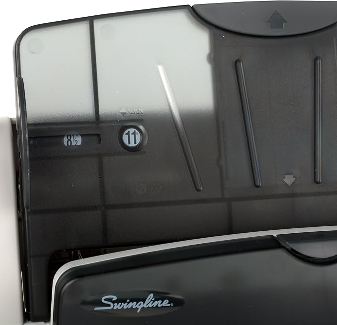Swingline 3 Hole Punch, 40 Sheet Capacity Three Hole Puncher 3 Ring, Adjustable - Image 6
