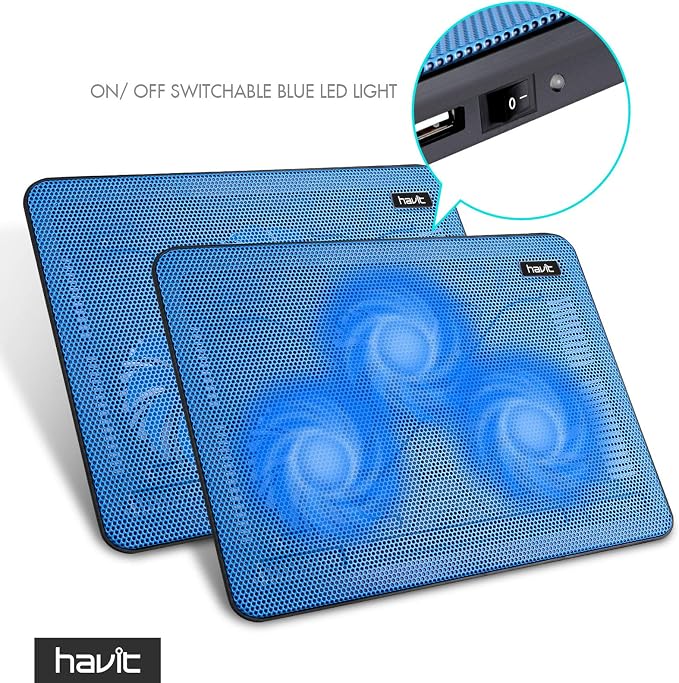 Havit HV-F2056 15.6-17 Inch Laptop Cooler Cooling Pad - Image 3