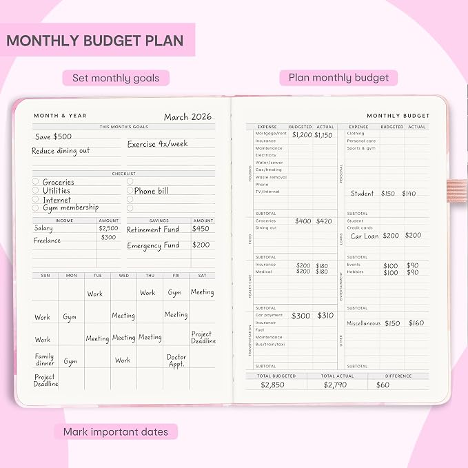 &And Per Se Budget Planner, Budget Book - Image 4