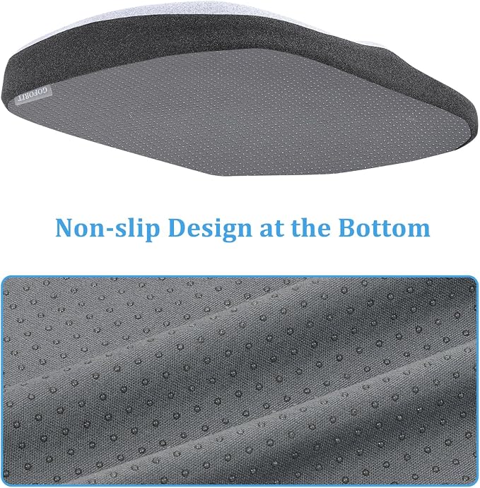 GOFORIT Molded Memory Foam Seat Cushion, Patent Dual-Layer Foam Design Office - Image 4