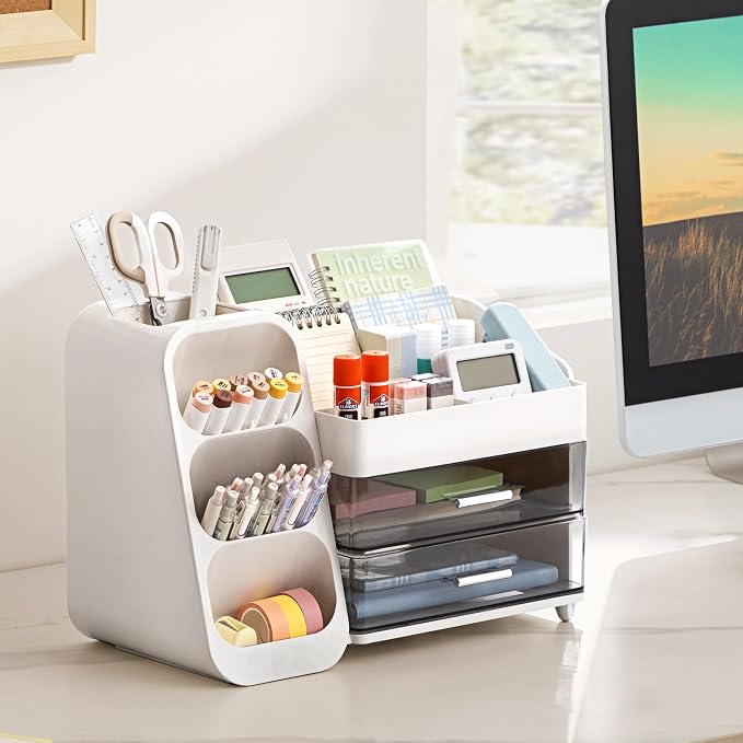 HBlife Desk Organizer with Pen Pencil Holder - Image 8