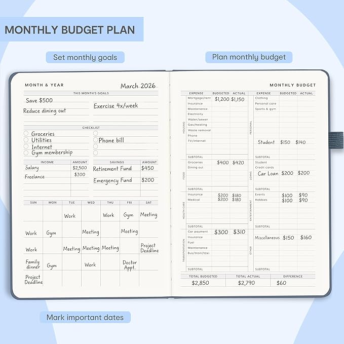 &And Per Se Budget Planner, Budget Book - Image 4