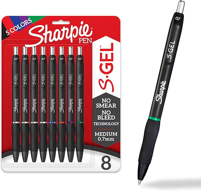 Sharpie S-Gel Gel Pens, Medium Point, Pens by Unknown