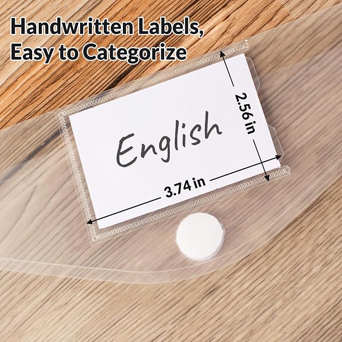 SUNEE 12 Pack Plastic Envelopes, Poly File Folders - Image 4