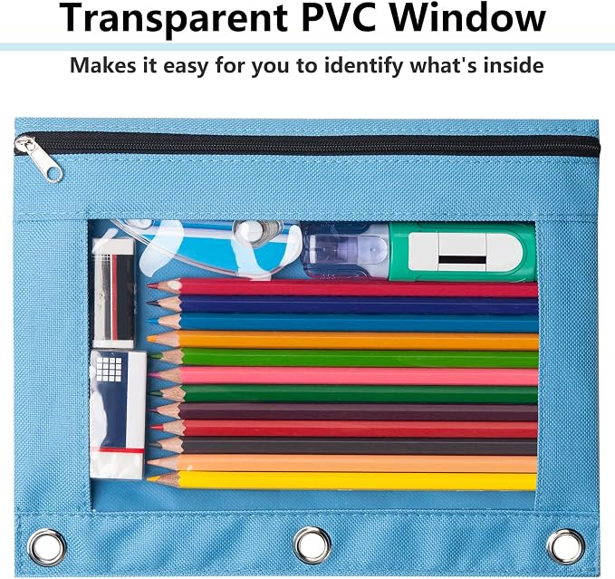 Forvencer 6 Pack Pencil Pouches - Image 6