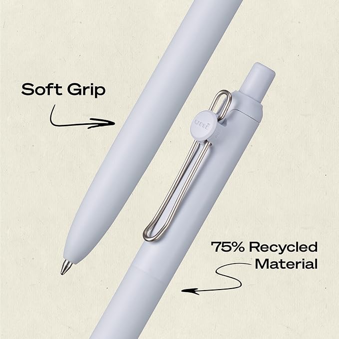 uniball™ Zento Gel Pens, 0.7mm Medium Point, Retractable, Smooth Writing - Image 4