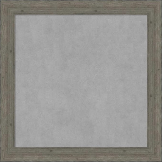 Amanti Art Grey Framed Magnetic Board 29x29 Medium Vision Board by AmantiArt