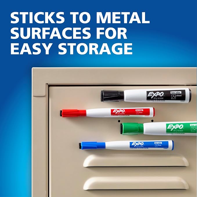 EXPO Magnetic Dry Erase Markers - Image 8