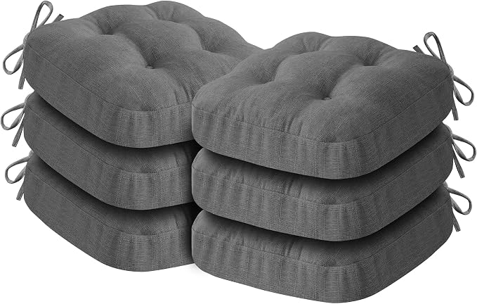 IASEAHK Chair Cushions for Dining Chairs, Dining Chair Cushions, Tufted Indoor by IASEAHK