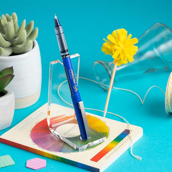 Pilot Precise V5 Rollerball Pens, Extra Fine Point 0.5 mm Purple Pens, - Image 4
