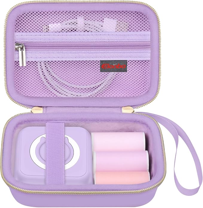 Elonbo Carrying Case for HUIJUTCHEN/Cabaro Mini Photo Printer, Portable Pocket by Elonbo