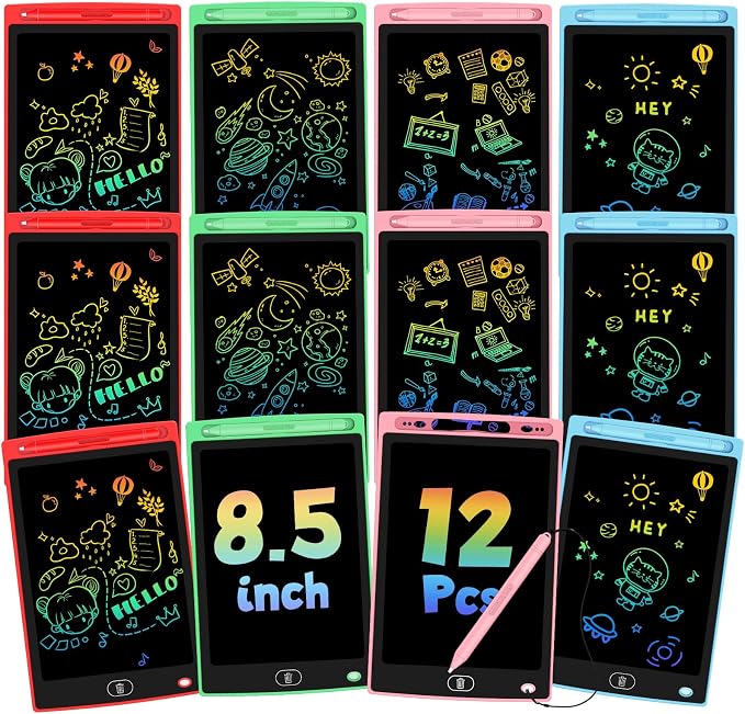 12 Pack LCD Writing Tablet for Kids by Unknown