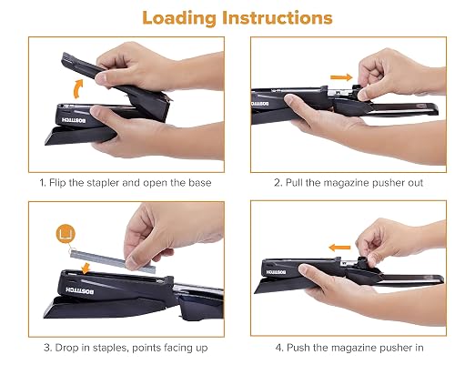 Bostitch Office Executive 3 in 1 Stapler, Includes 210 Staples and Integrated - Image 7
