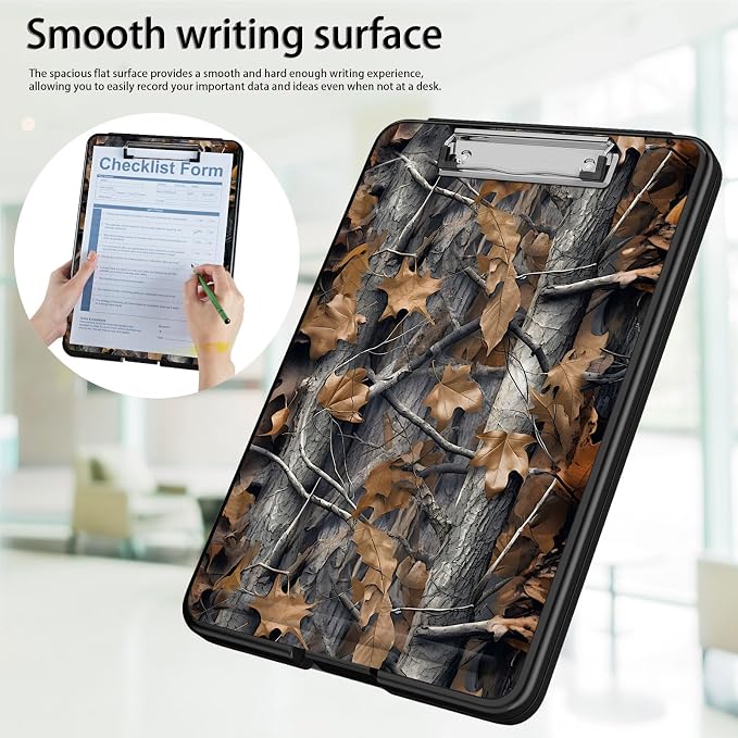 Clipboard with Storage, Office Supplies Nursing Clipboards Folder with Pen - Image 5