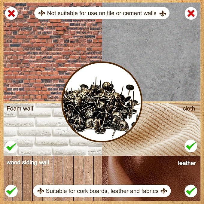 200PCS Antique Upholstery Tacks - Image 5