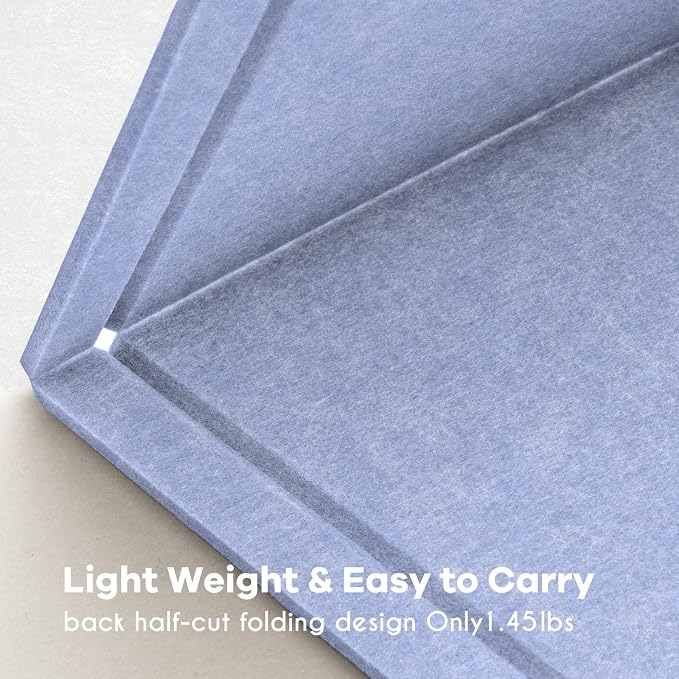 Lightomorrow Bulletin Board, 36 x 24 inches Felt Board - Image 5