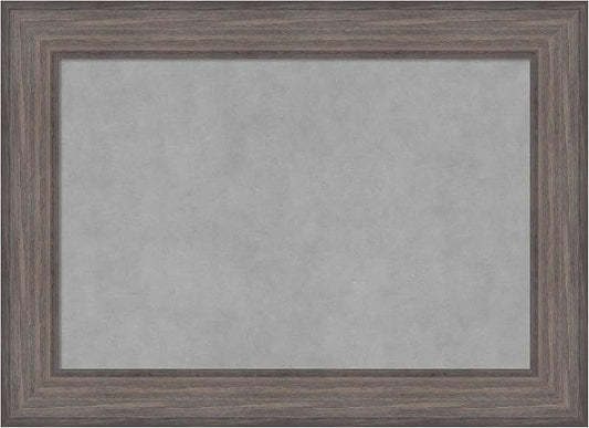 Amanti Art Grey Framed Magnetic Board 21x29 Medium Vision Board by AmantiArt