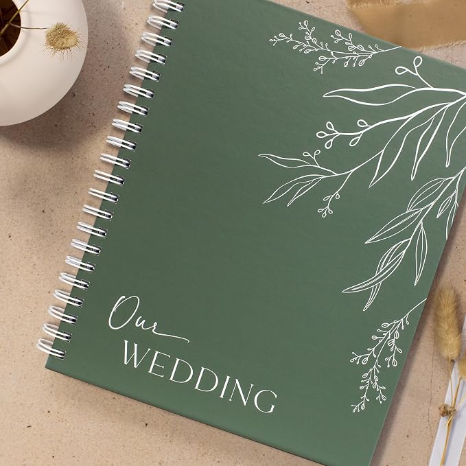 Beautiful Minimalistic Wedding Planner Book and Organizer - Image 8