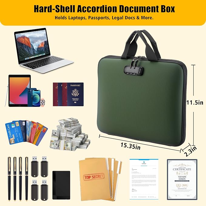 facka Fireproof Document Box - Image 2