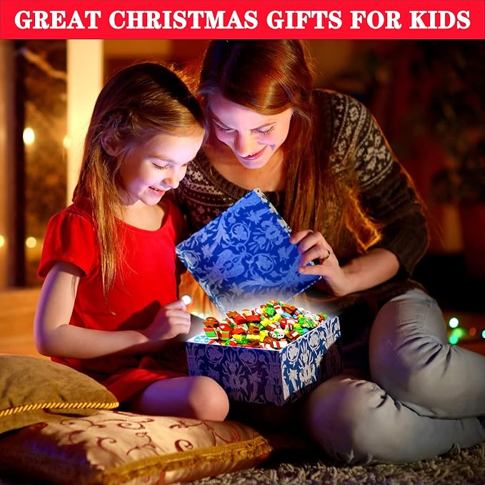150 Pcs Christmas Mini Erasers for Kids, Cute Small Animal Erasers Bulk for - Image 5