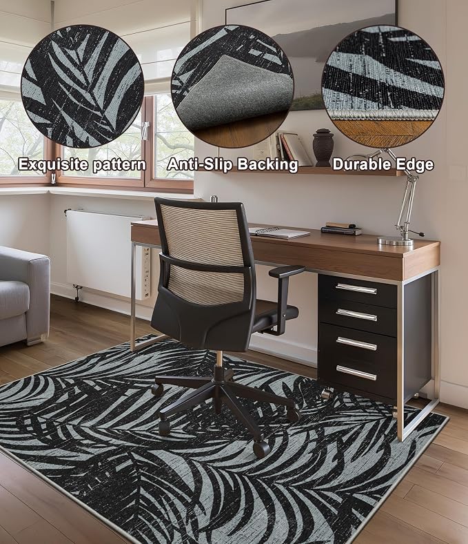 chakme Office Chair Mat for Hardwood Floor, Machine Wash - Image 5