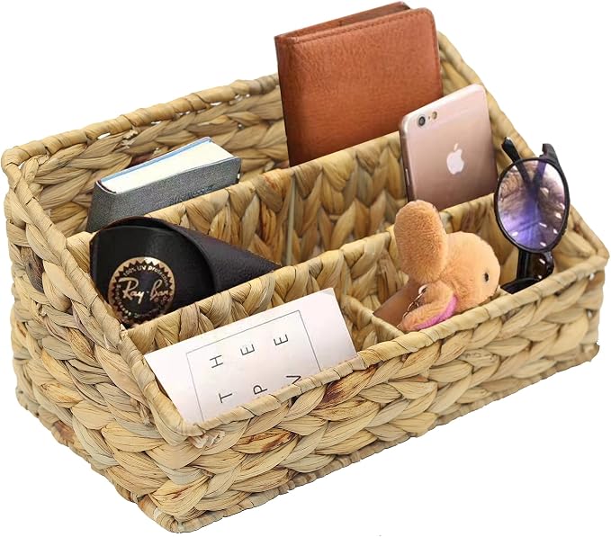 Boershun Desk Organizer – Countertop Mail Organizer, Magazine Holder, Boho - Image 2