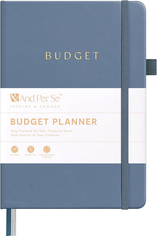 And Per Se Budget Planner and Monthly Bill Organizer, Undated Financial Planner by AndPerSe